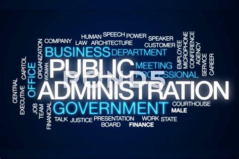 Master of Public Administration .